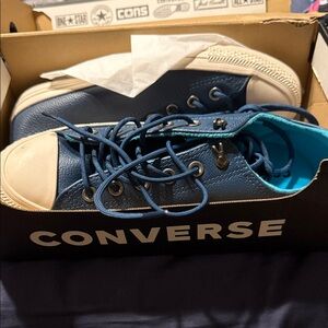 Converse Teal Blue Sneakers